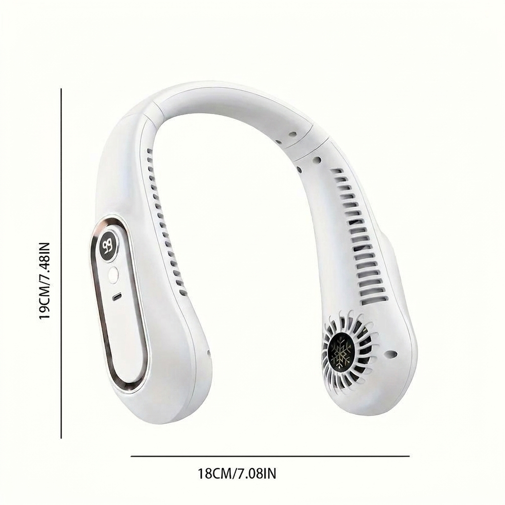 Nexa Bladeless Neck Fan | Portable, USB Rechargeable, 360° Airflow 0