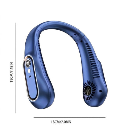 Nexa Bladeless Neck Fan | Portable, USB Rechargeable, 360° Airflow 2