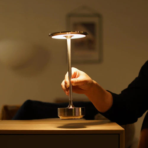 Nexa Table Lamp | Cordless LED, Adjustable Brightness, Modern Design 4