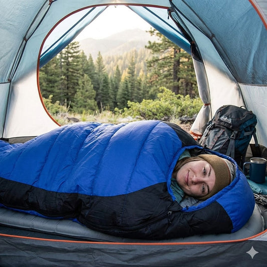 Noble Large Long Sleeping Bag | 0°F Insulation for Backpacking and Camping 0