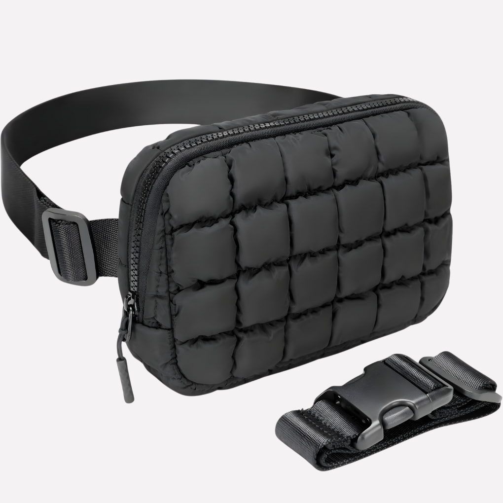 Quilla Mini Bag | Quilted Puffer, Adjustable Extra-Long Strap 0