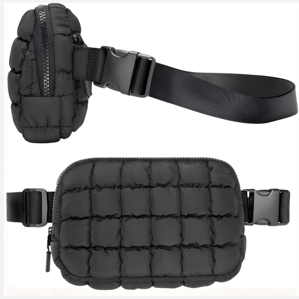Quilla Mini Bag | Quilted Puffer, Adjustable Extra-Long Strap 1