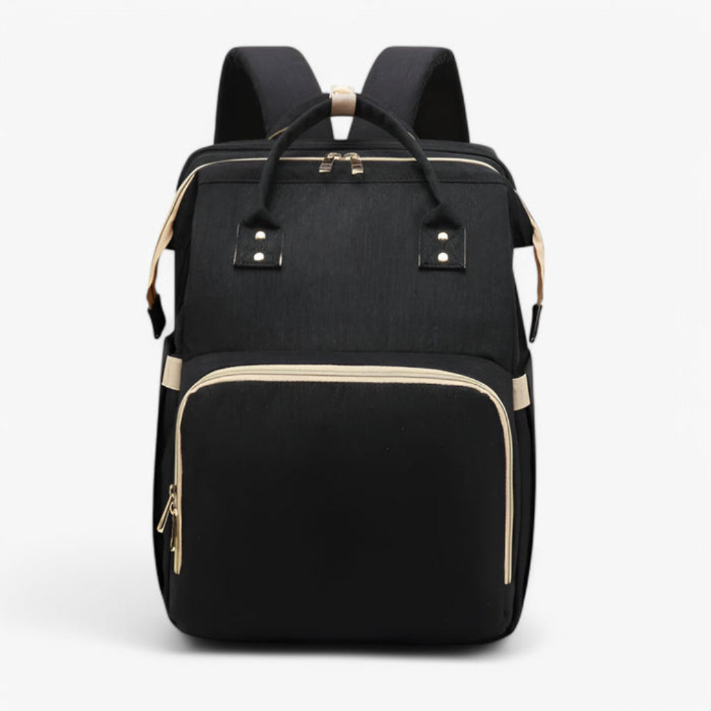 ReisNest Diaper Bag Backpack | 2-in-1 with Extendable Baby Bed, Water-Repellent Fabric 0