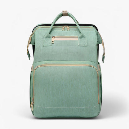 ReisNest Diaper Bag Backpack | 2-in-1 with Extendable Baby Bed, Water-Repellent Fabric 11
