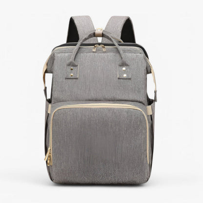 ReisNest Diaper Bag Backpack | 2-in-1 with Extendable Baby Bed, Water-Repellent Fabric 3