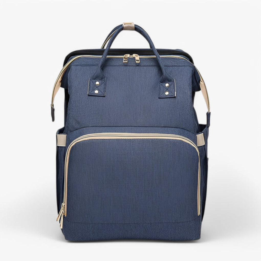 ReisNest Diaper Bag Backpack | 2-in-1 with Extendable Baby Bed, Water-Repellent Fabric 5