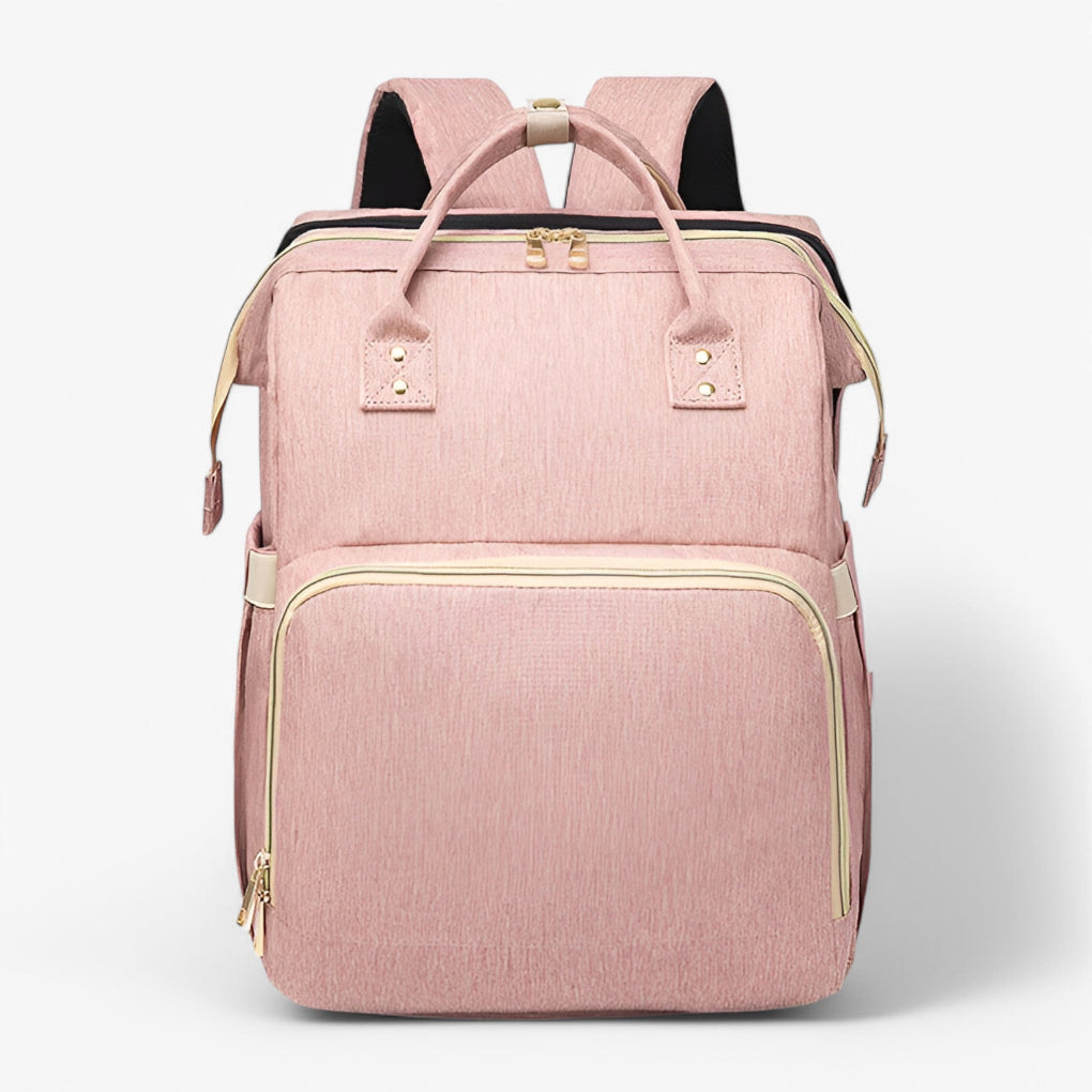 ReisNest Diaper Bag Backpack | 2-in-1 with Extendable Baby Bed, Water-Repellent Fabric 6
