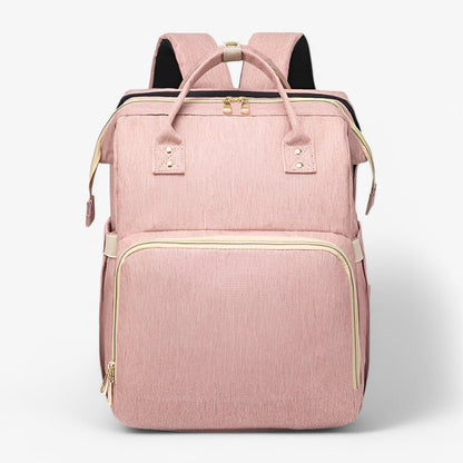 ReisNest Diaper Bag Backpack | 2-in-1 with Extendable Baby Bed, Water-Repellent Fabric 6