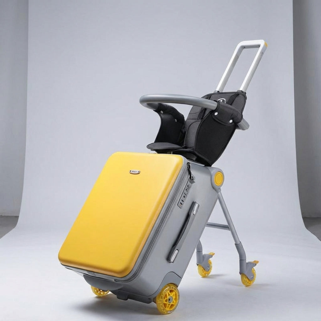 Rilo Kids Suitcase | Multifunctional Ride-On Luggage, Water-Repellent, Lightweight 6
