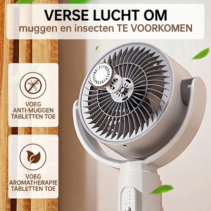 Sera Silent Floor Fan | Remote Control, Adjustable Height, Ultra-Quiet Operation 1