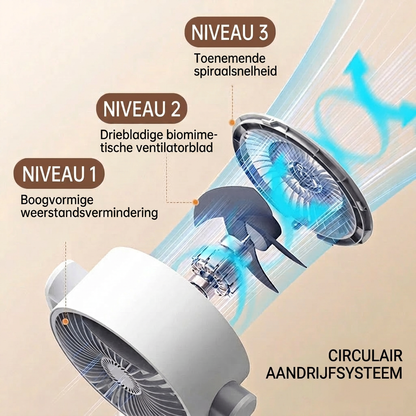 Sera Silent Floor Fan | Remote Control, Adjustable Height, Ultra-Quiet Operation 4