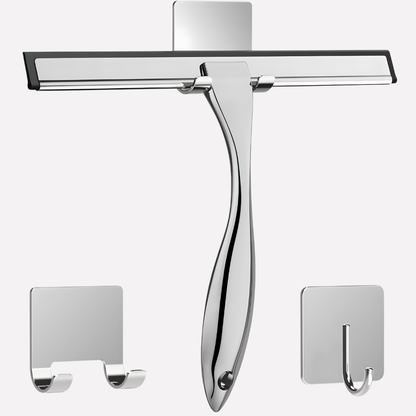 Sero Shower Wiper | Stainless Steel Blade with Hooks 1