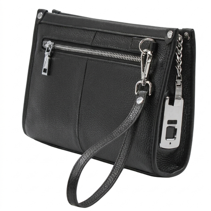 Sienna Handbag | Biometric Fingerprint Lock, Smart Security 0