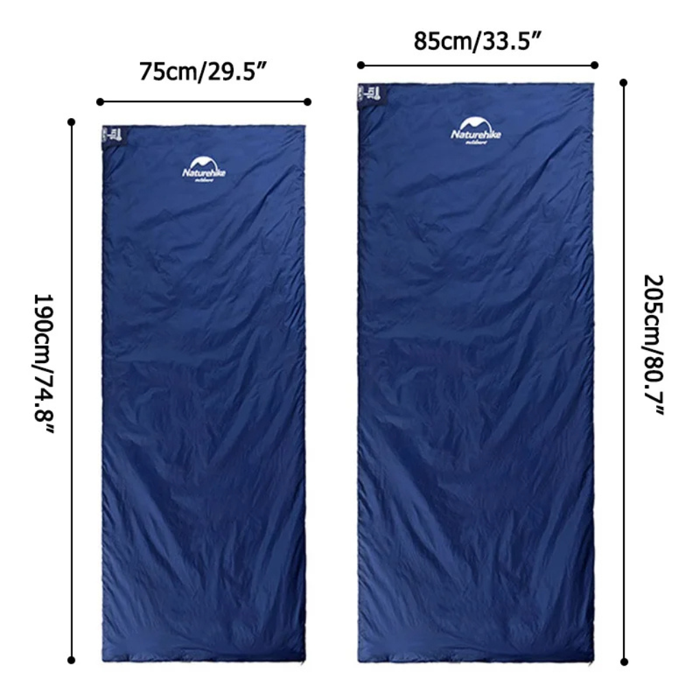 Sierra Ultralight Sleeping Bag | 3-Season, Moisture-Repellent, Envelope Style 2