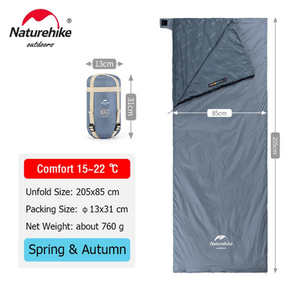 Sierra Ultralight Sleeping Bag | 3-Season, Moisture-Repellent, Envelope Style 4