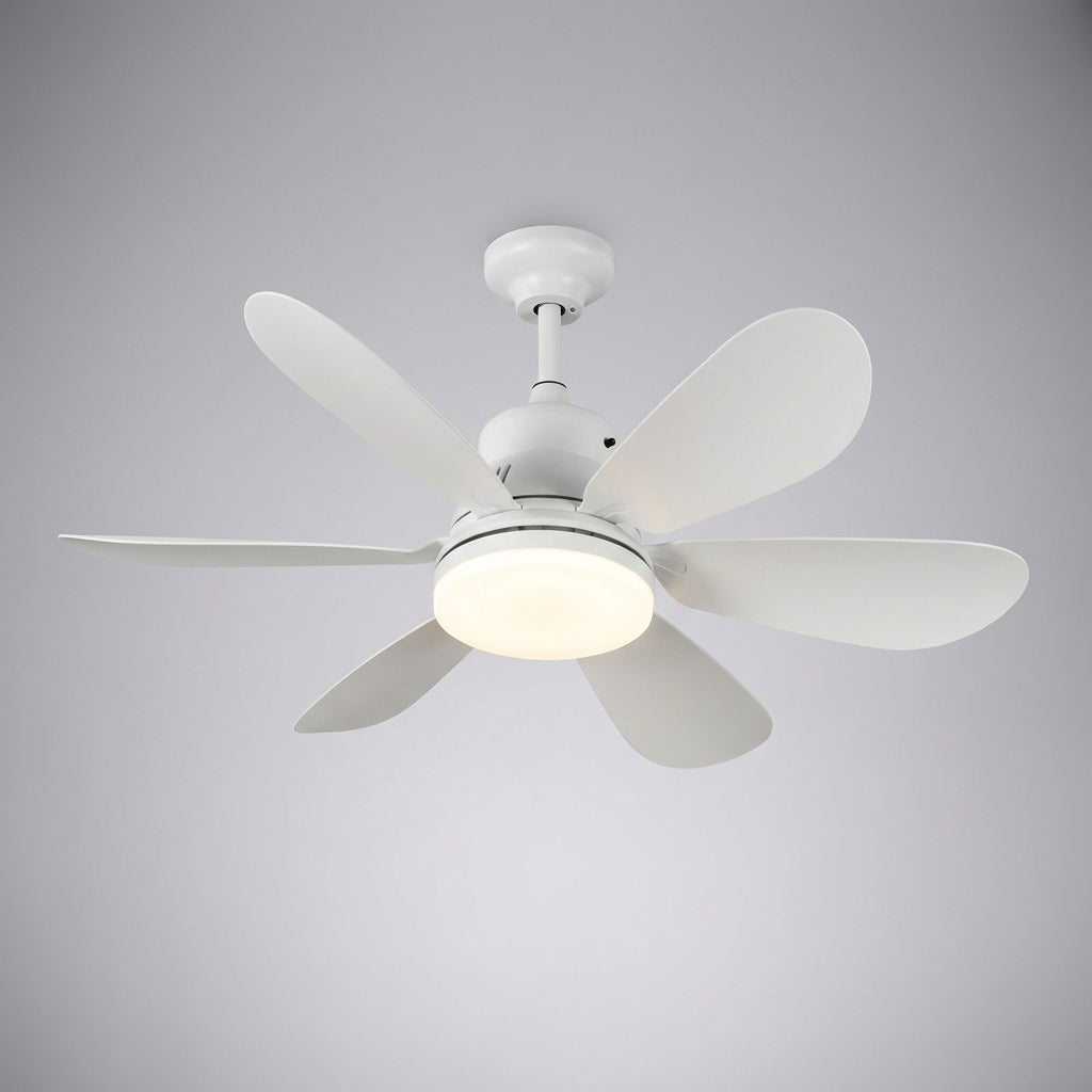 SkyeLight Ceiling Fixture | Remote Controlled LED with Whisper-Quiet Fan 0