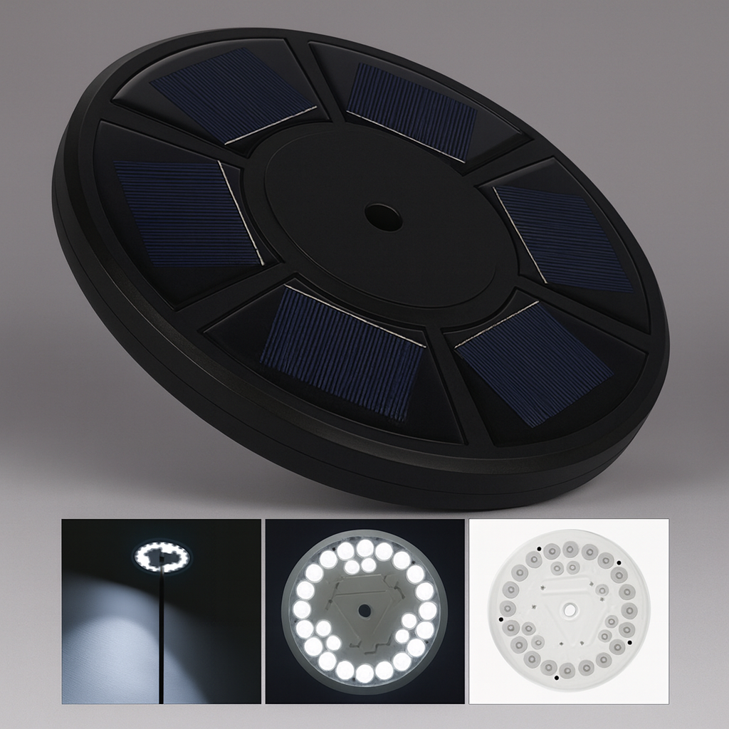 Sola Flagpole Light | Solar Powered, High Brightness, Weather Resistant 1