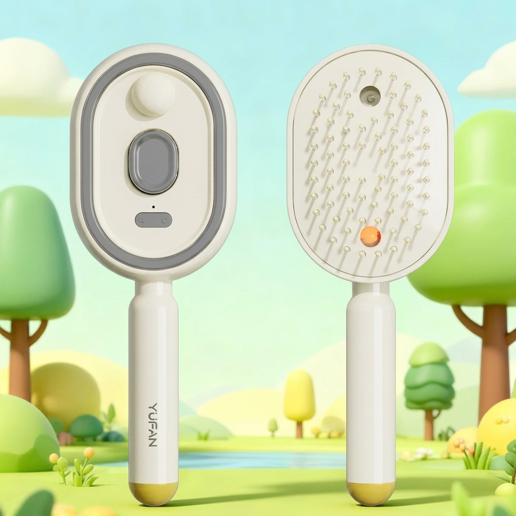 Sola Hairbrush | Electric Spray with Air Cushion Massage 0