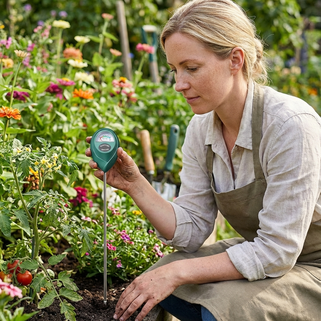 Sola Soil Moisture Meter | Analog Probe, Battery-Free Soil Tester for Plants 1