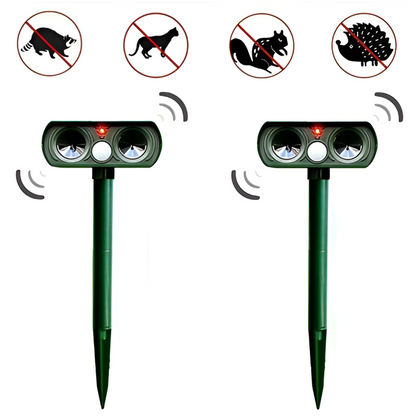 Solara Infrared Pest Repeller | Solar Powered, Ultrasonic Animal Deterrent 3