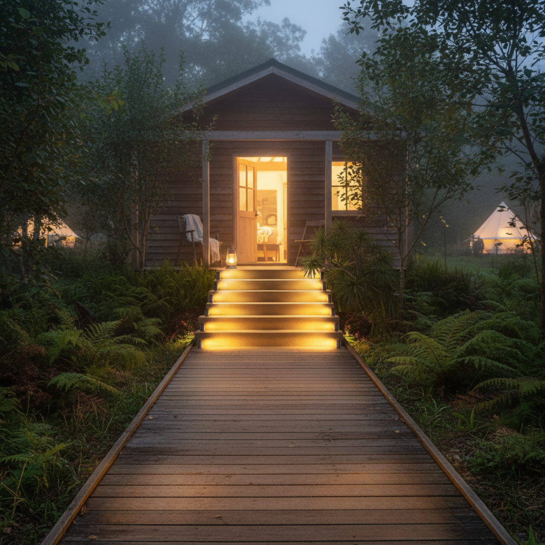 Solara Outdoor Lights | Wireless Solar-Powered LED Stair Lighting 4
