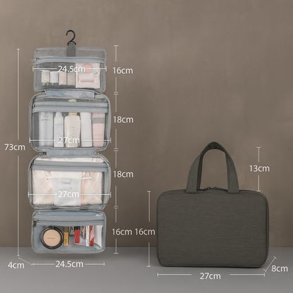 Soma Toiletries Organizer | Multi-Compartment, Travel-Friendly 0