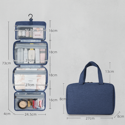 Soma Toiletries Organizer | Multi-Compartment, Travel-Friendly 4