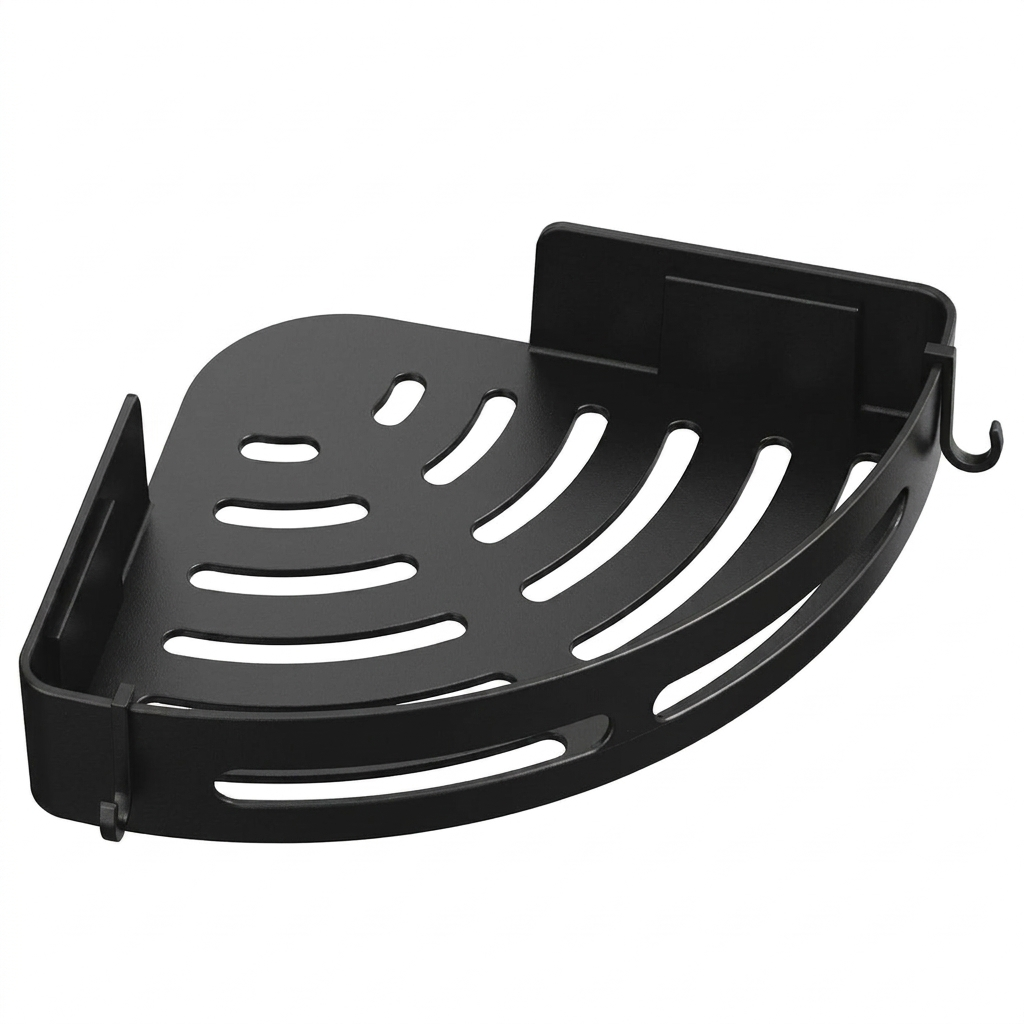 Sora Shower Shelf | Suction Cup, Drill-Free Bathroom Storage 5