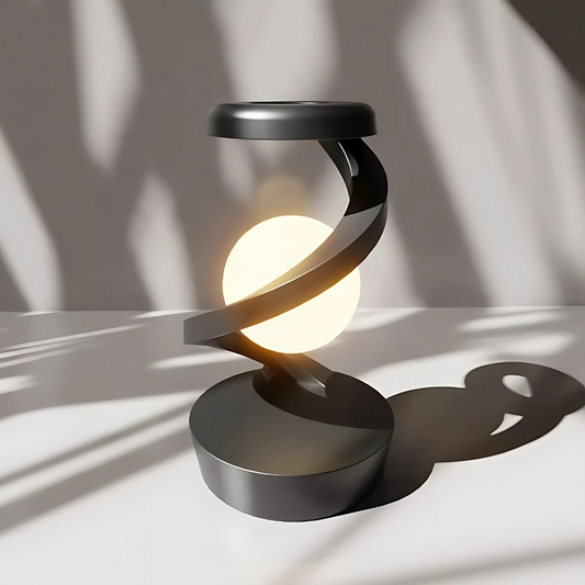 Sora Spiral Desk Lamp | Warm LED, Metal Construction 0