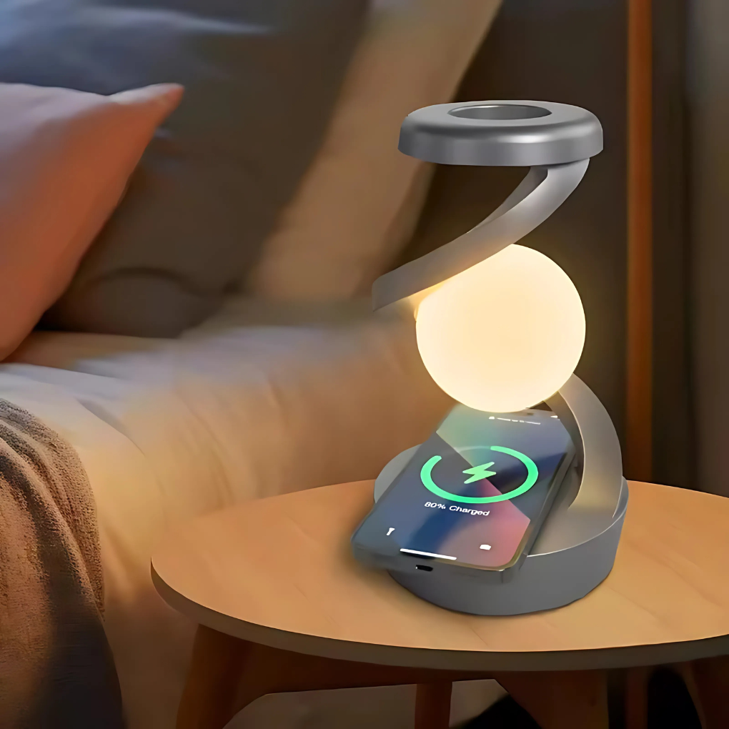 Sora Spiral Desk Lamp | Warm LED, Metal Construction 4