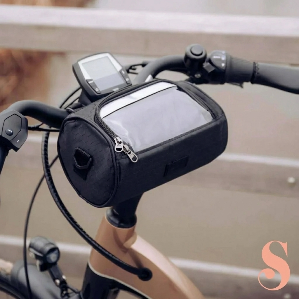 SwiftRide Bicycle Bag | Touchscreen Window, Waterproof, Secure Mounting 0