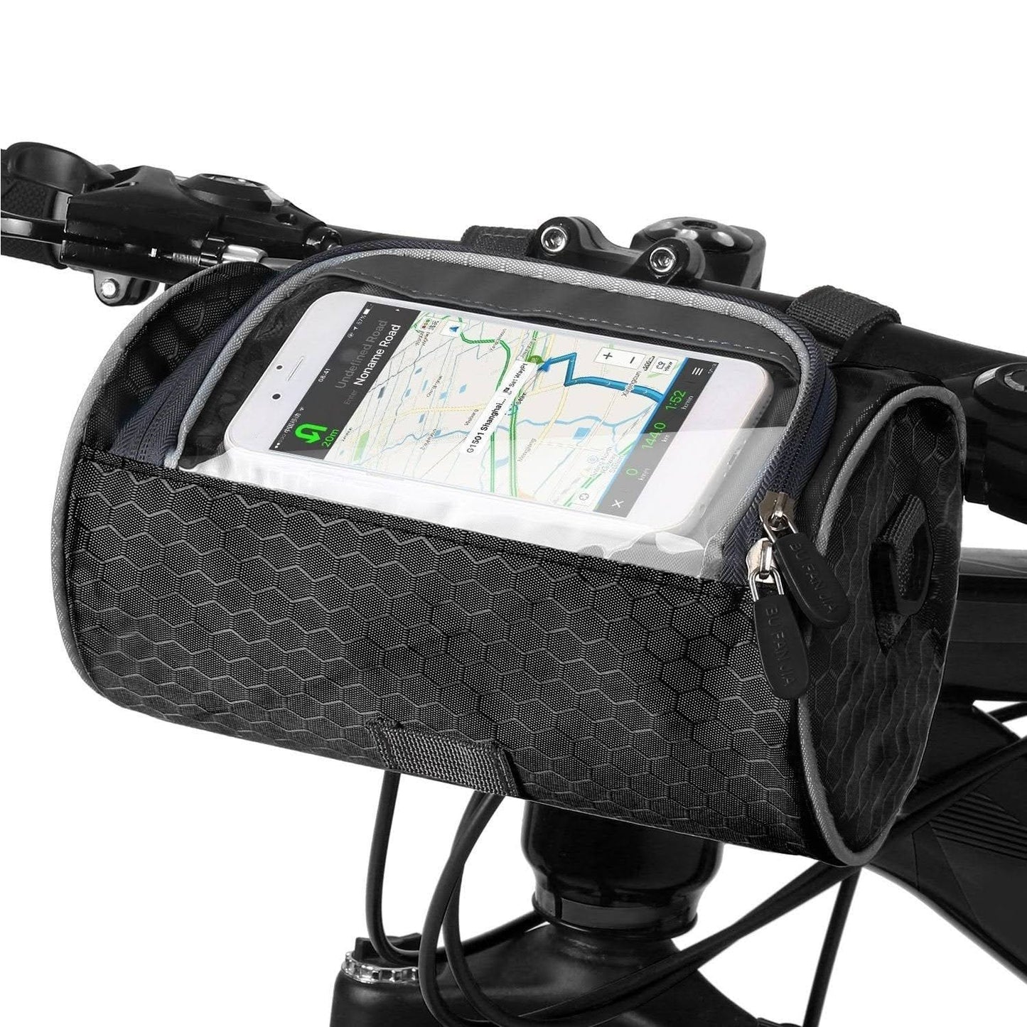 SwiftRide Bicycle Bag | Touchscreen Window, Waterproof, Secure Mounting 3