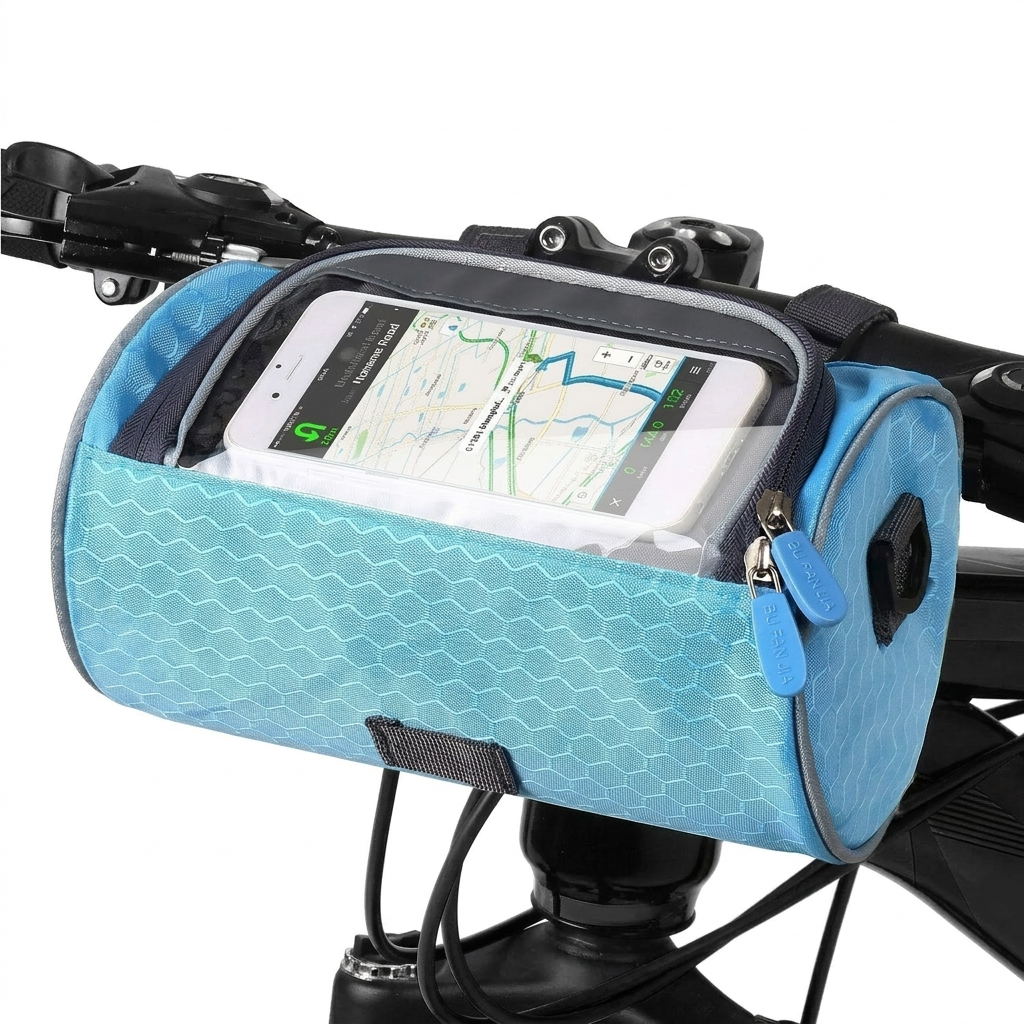 SwiftRide Bicycle Bag | Touchscreen Window, Waterproof, Secure Mounting 4