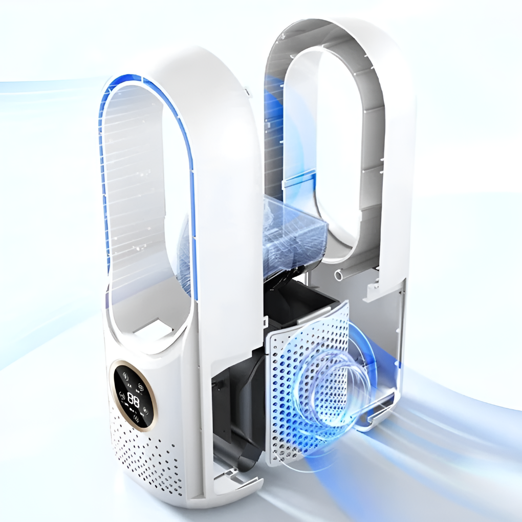 Talon Tower Fan | Blade-Free, Quiet Operation, Compact Design 3