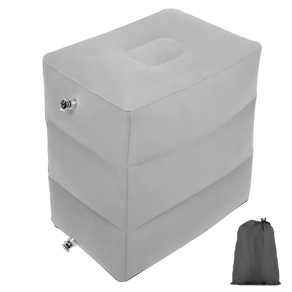 Trego Inflatable Footrest | Travel Comfort, Cotton Surface 1