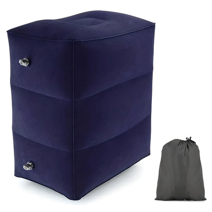 Trego Inflatable Footrest | Travel Comfort, Cotton Surface 2