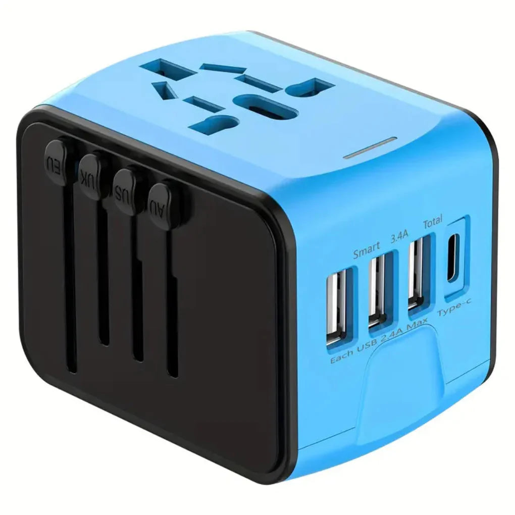 Trek Universal Travel Adapter | Fast Charging, Multi-Device Support 1