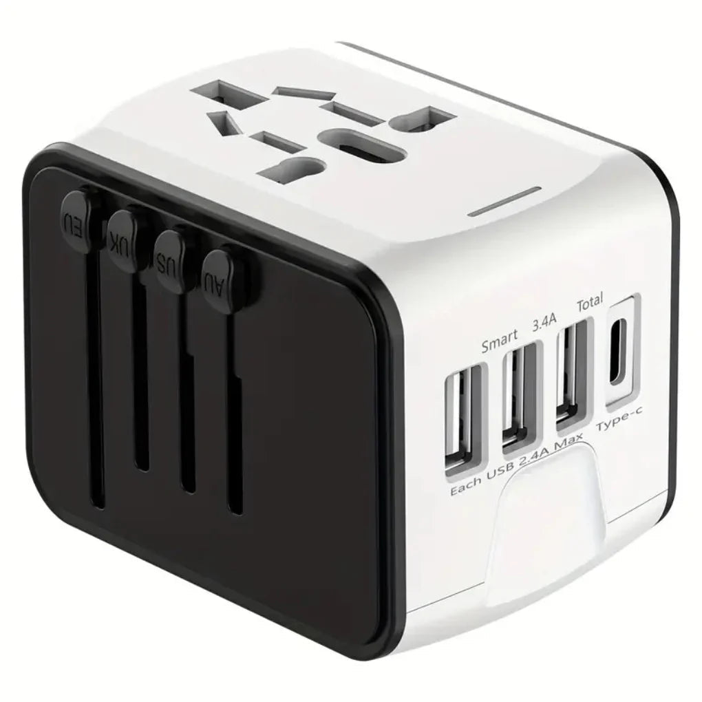 Trek Universal Travel Adapter | Fast Charging, Multi-Device Support 2