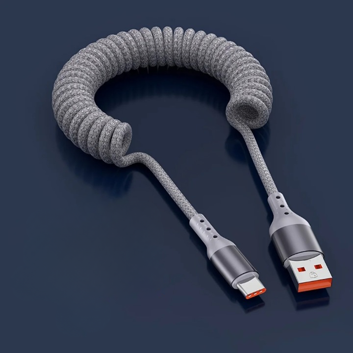 Veer USB-C Cable | 100W PD Fast Charging, Spring Design 1