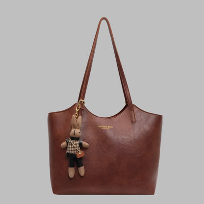 Vera Essence Shoulder Bag | Vintage-Inspired Leather, Spacious 0