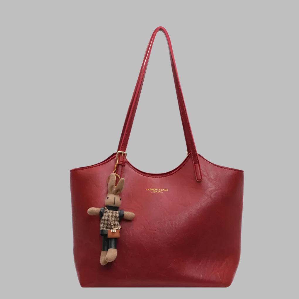 Vera Essence Shoulder Bag | Vintage-Inspired Leather, Spacious 2