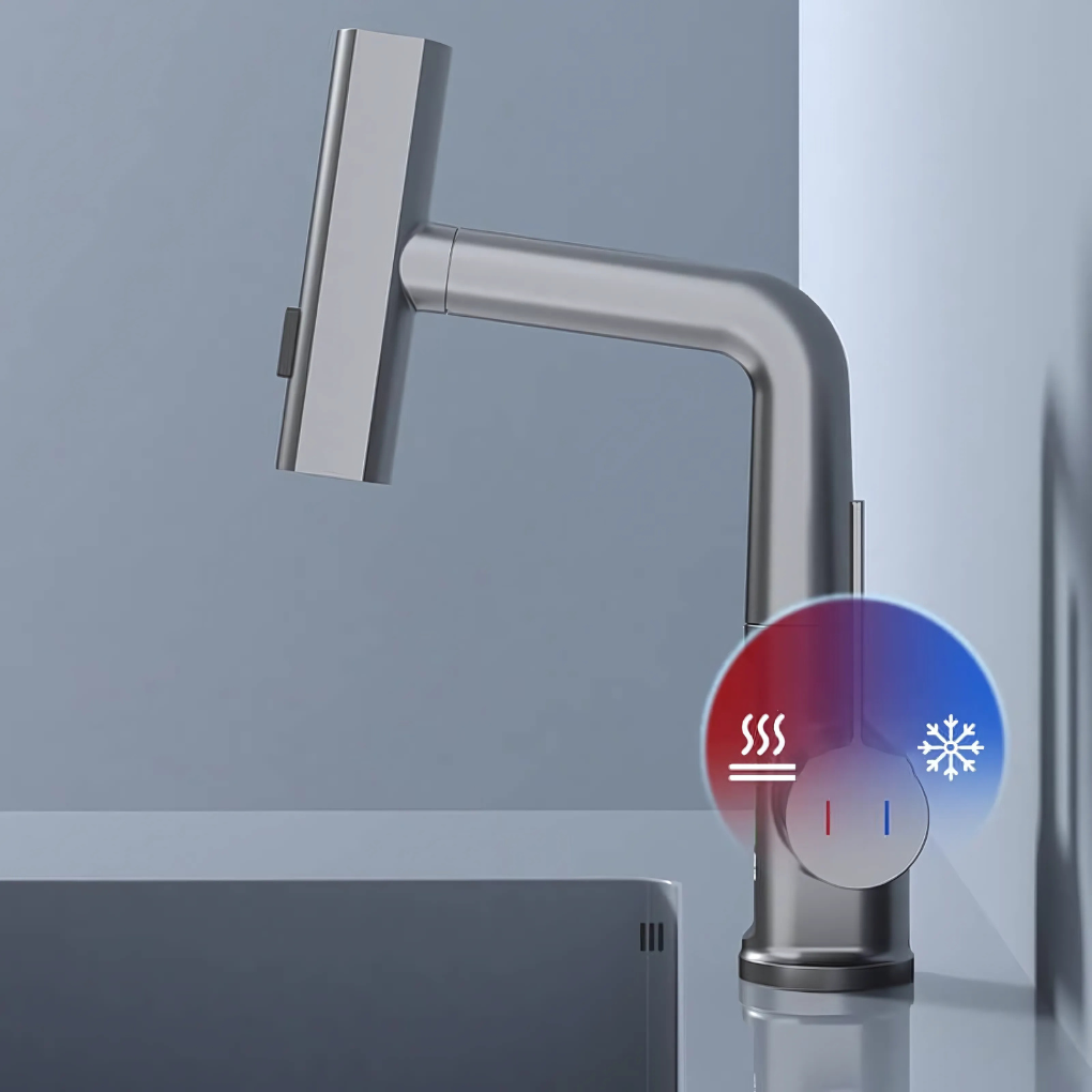 WaveFlex Kitchen Faucet | Flexible Spout, LED Temperature Indicator, Brushed Nickel 4